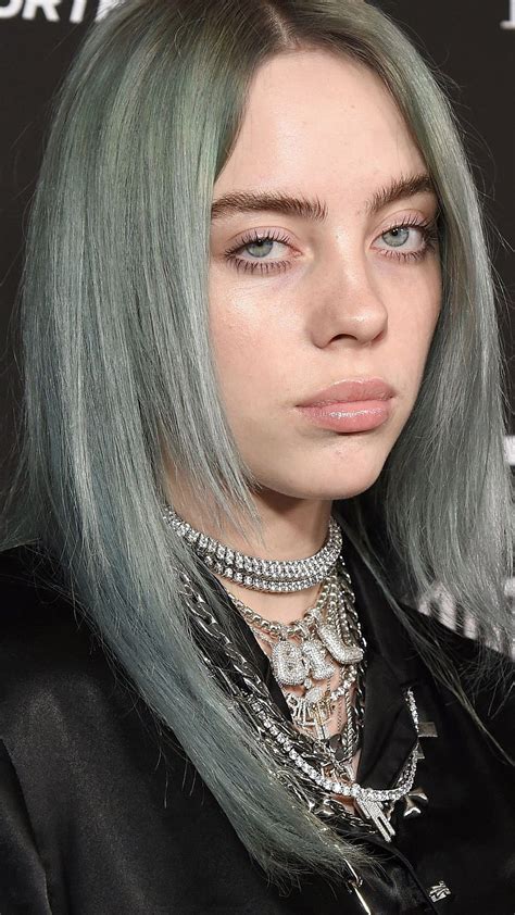 billie eilish on camera.